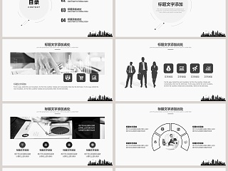 智慧城市建设会议项目介绍ppt