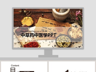 中草药中医学工作概述PPT