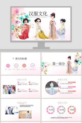 中国传统汉服文化ppt