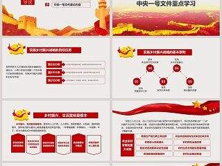 实施乡村振兴战略产业兴旺PPT模板