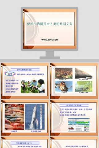保护生物圈是全人类的共同义务教学ppt课件