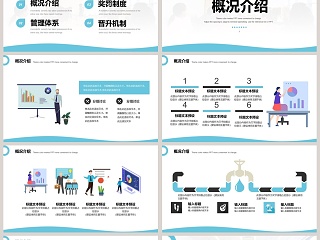 商务企业部门新员工入职培训课件PPT模板