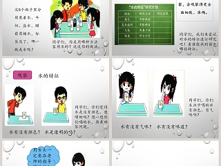 基于水质参数分析的医学护理PPT模板