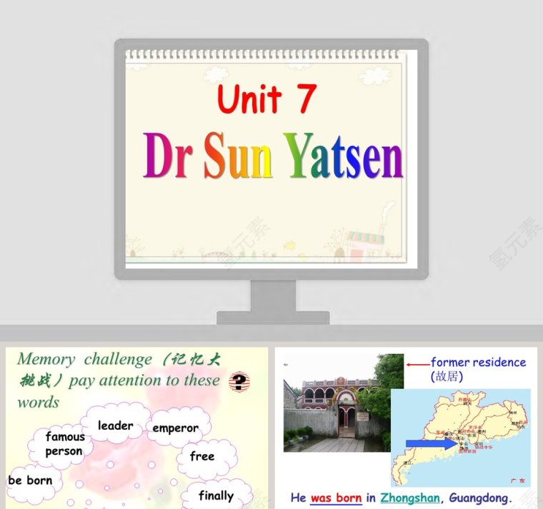 Unit 7-Dr Sun Yatsen教学ppt课件第1张