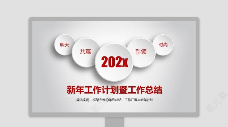 年终汇报ppt