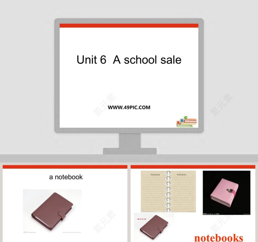 Unit 6  A school sale教学ppt课件