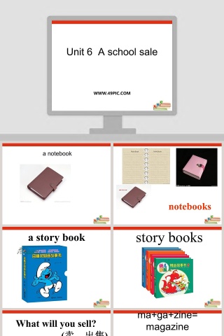 Unit 6  A school sale教学ppt课件