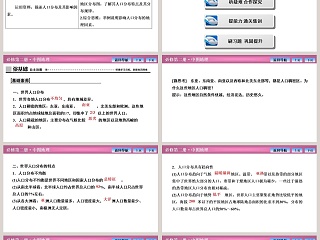 第一节人口分布的特点及影响因素教学ppt课件