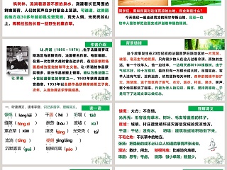 部编人教版七年级语文上册植树的牧羊人语文课件PPT