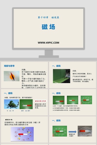 磁 场-第十四章磁现象教学ppt课件