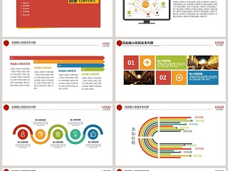 励志正能量企业文化PPT模板