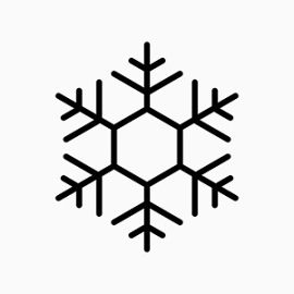 六角雪花snowflake-icons