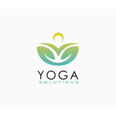 瑜伽精美logo设计