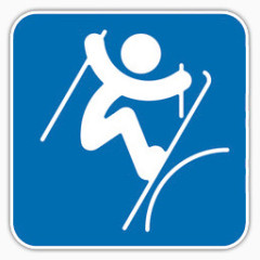 自由泳滑雪奥运会索契- 2014图标