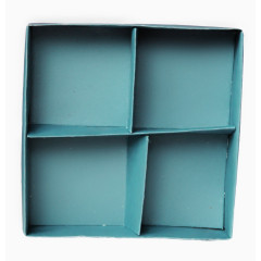 蓝色漂亮收纳盒