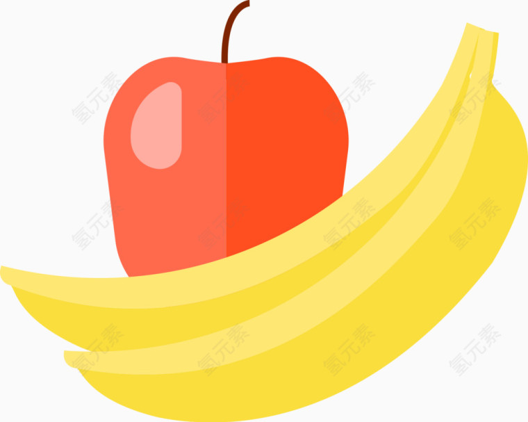 水果香蕉苹果 