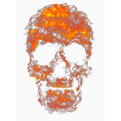 骷髅头png素材