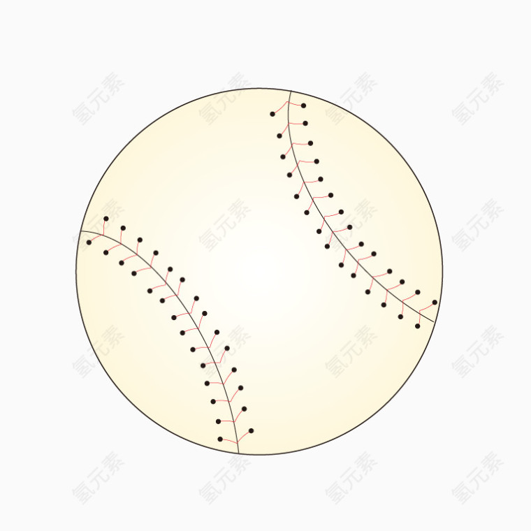 棒球矢量素材