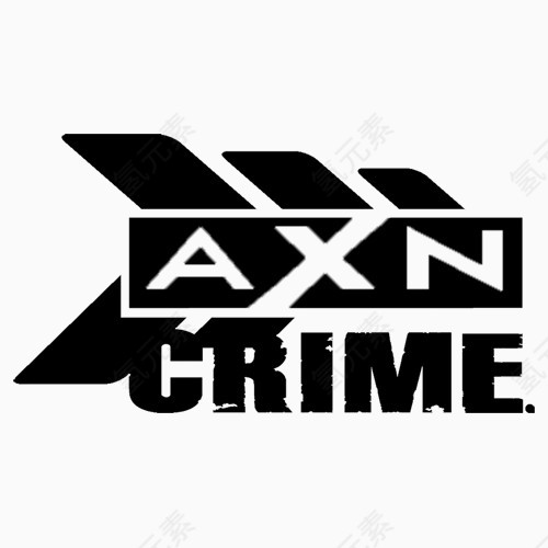 犯罪黑色的Tv-channel-icons