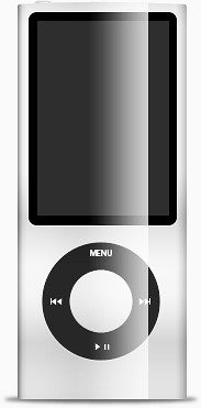 iPod纳米白苹果该