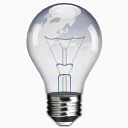 灯泡提示思想光人类的O2