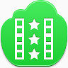 预告片free-green-cloud-icons