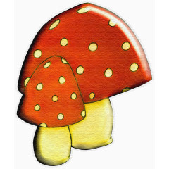 蘑菇手绘