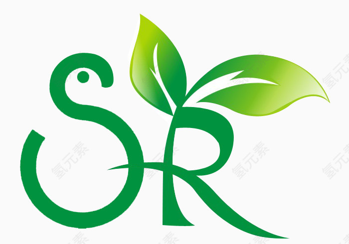 SR字母logo