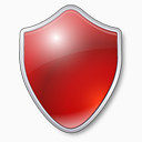 杀毒保护红色的盾softwaredemo