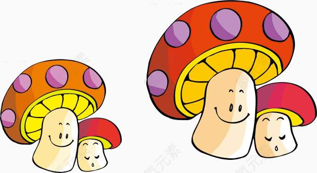 可爱的小蘑菇