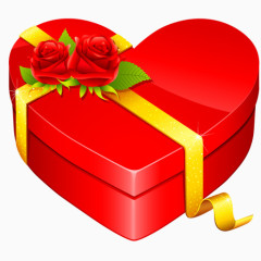 心形的礼物盒 icon