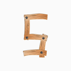 木纹英文字母字体S