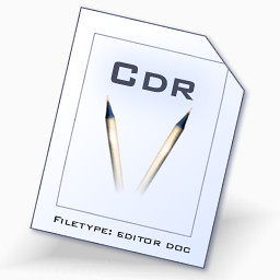 cdr file types icon