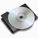 CD黑色盘磁盘保存撬系统