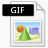 GIF文件图标与2