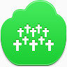 free-green-cloud-icons