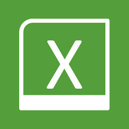 Office Apps Excel alt 2 Metro Icon