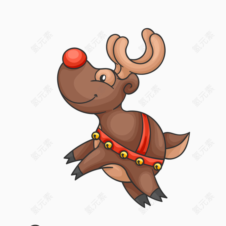 圣诞节可爱麋鹿