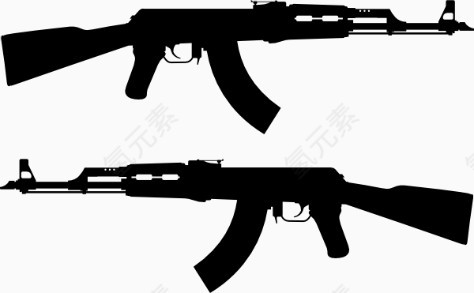 AK-47剪影