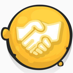 hand handshake icon