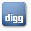Digg社交媒体图标