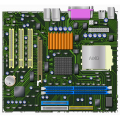 矢量的电路板