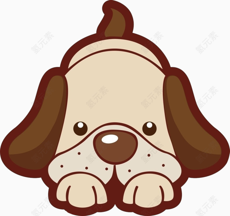 小狗狗图案  卡通可爱小狗