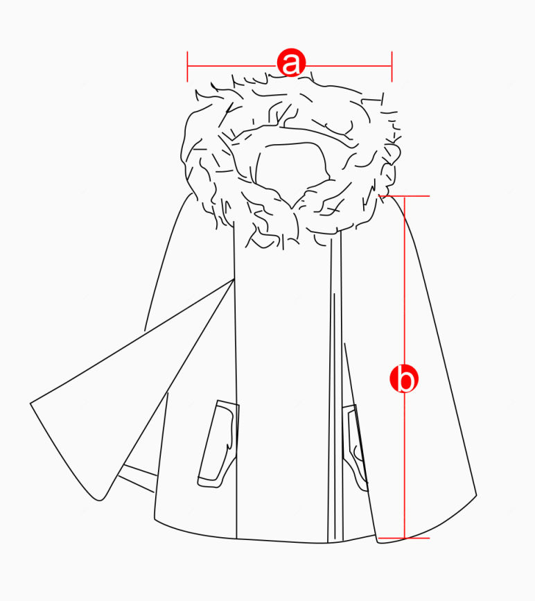 外套服装线稿衣服测量简笔画线条下载