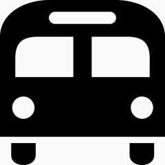 公共汽车symbolicons-transportation-icons