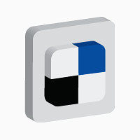 美味的3 d-social-media-icons