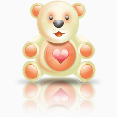 泰迪熊Valentines-Day-icons