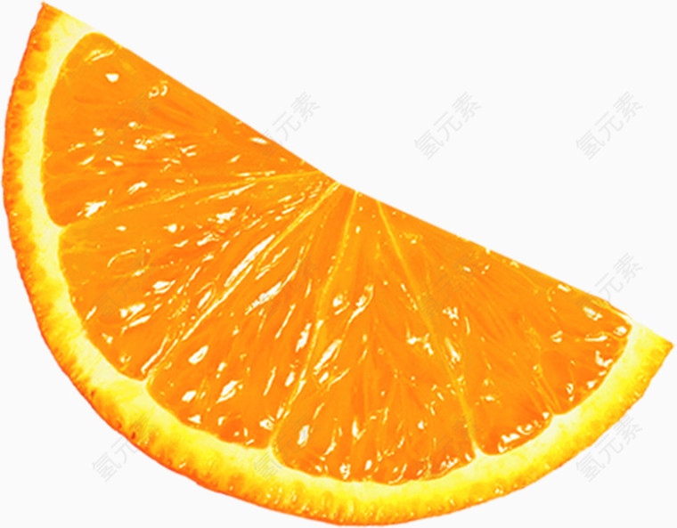 橙子瓣鲜榨果汁