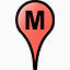 米google-map-pin-icons