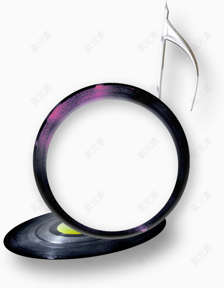 漂亮光碟装饰圆环